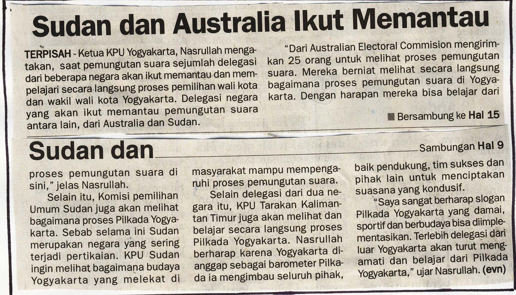 Kliping jogja terbaru